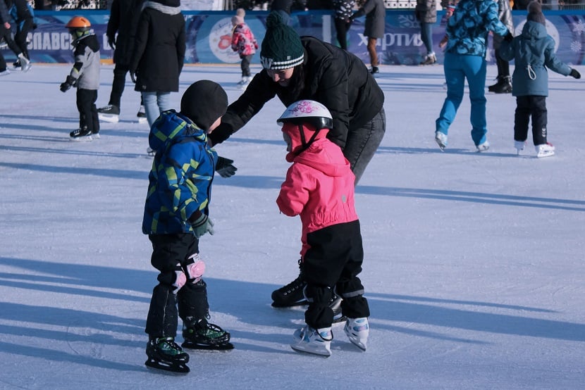 pista patinaje navidad