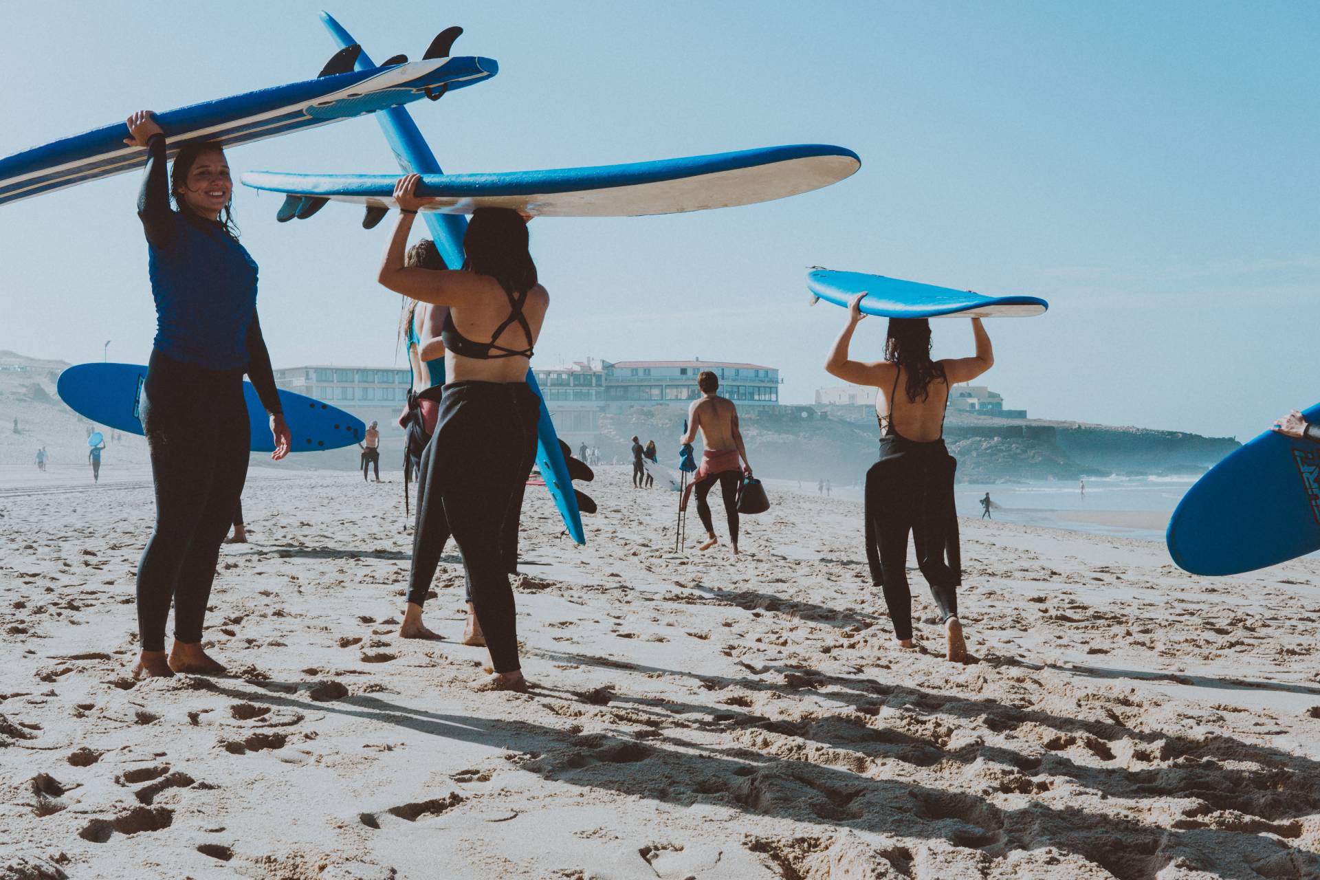 escuela de surf en la palma