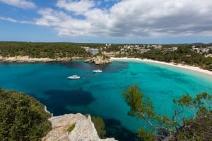 Menorca Cala Galdana Beach in Ciutadella at Balearic