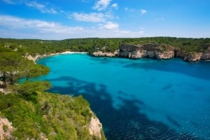 Cala Macarella Menorca turquoise Balearic Mediterranean