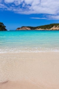 Menorca Cala Galdana Beach in Ciutadella at Balearic